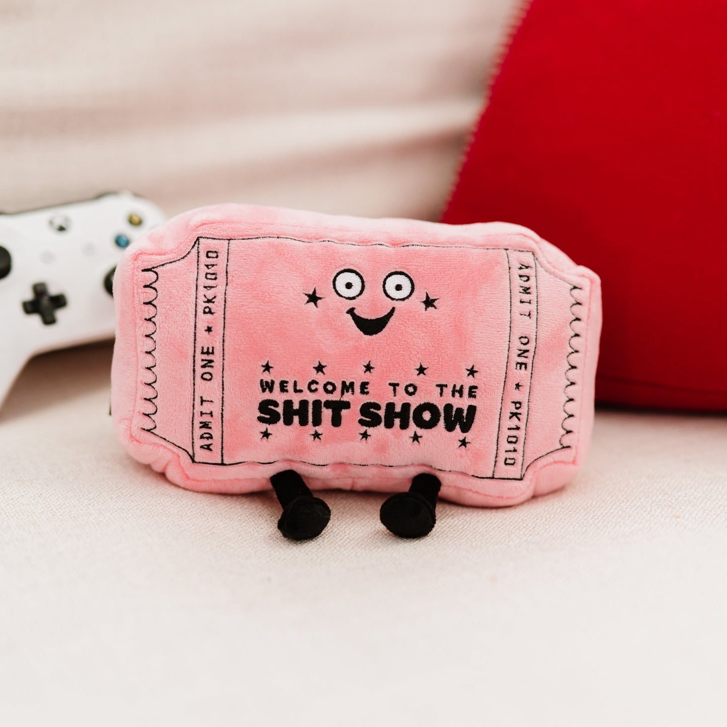 Punchkins Plush Ticket Stub - Shit Show