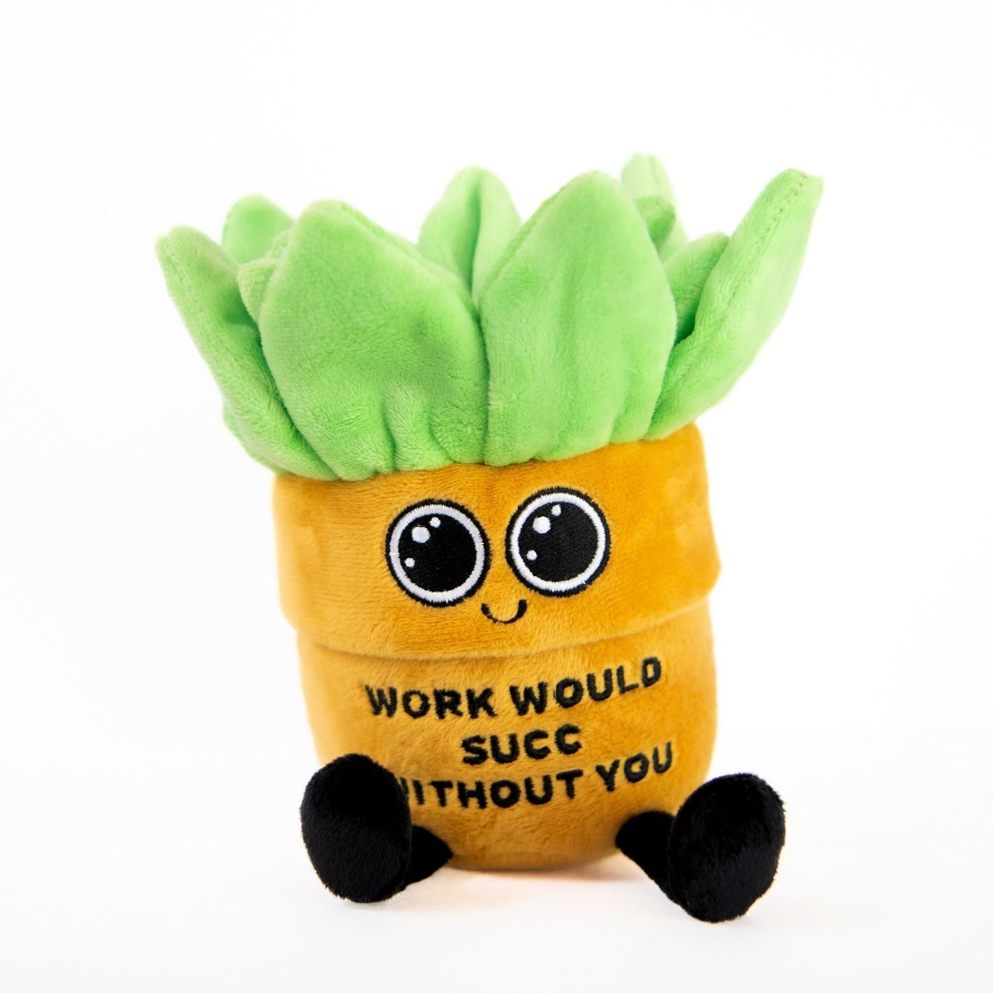 Punchkins Plush Succulent - Work would suc