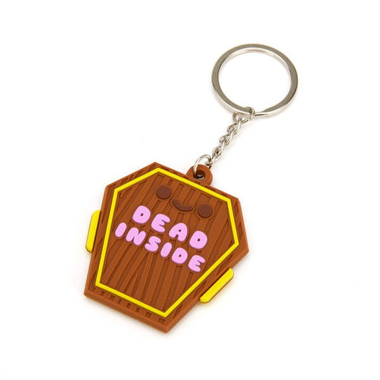 100% Dead Inside Keychain