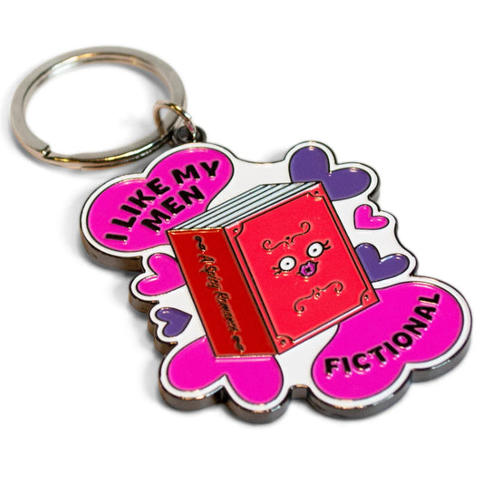 Punchkins Keychain - I Like My Men Fictional