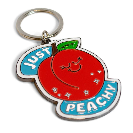Punchkins Keychain - Just Peachy