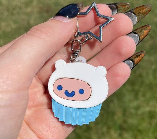 Madison Cherie Finn Cake Keychain