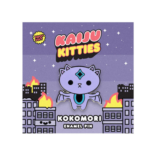 100% Kokomori - Kaiju Kitties Enamel Pin
