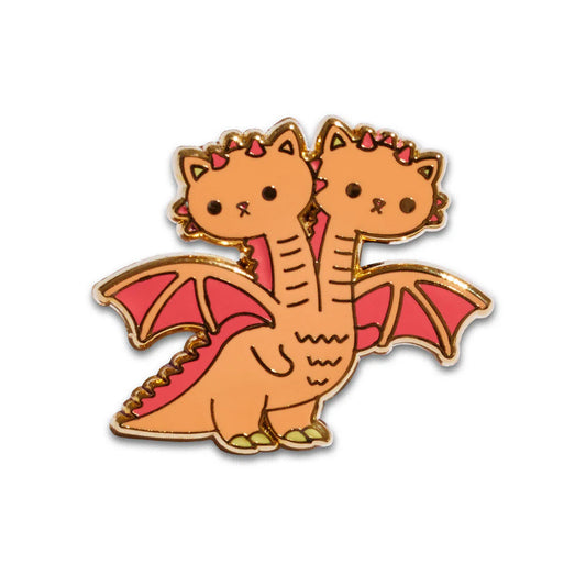 100% Kimbap & Gimbap - Kaiju Kitties Enamel Pin