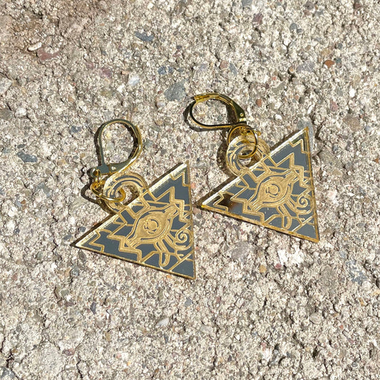 Madison Cherie Millenium Puzzle Earrings